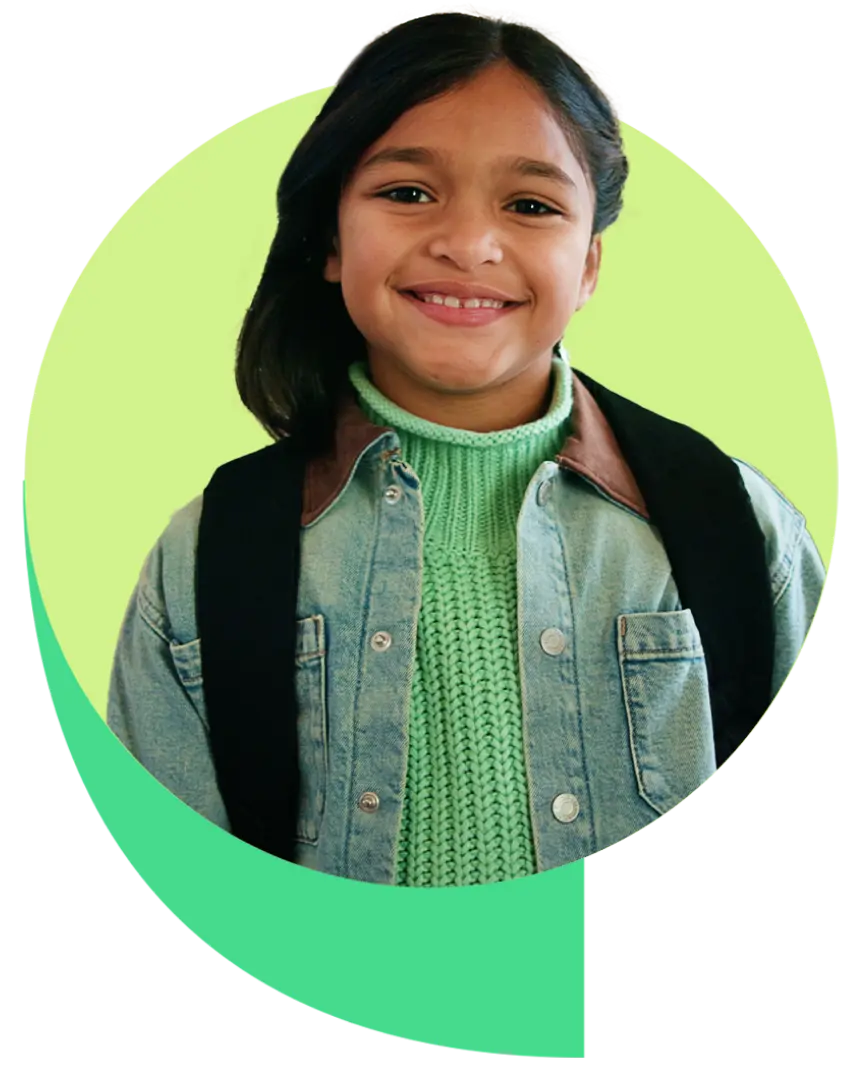 Estudiante CRISFE sonriente